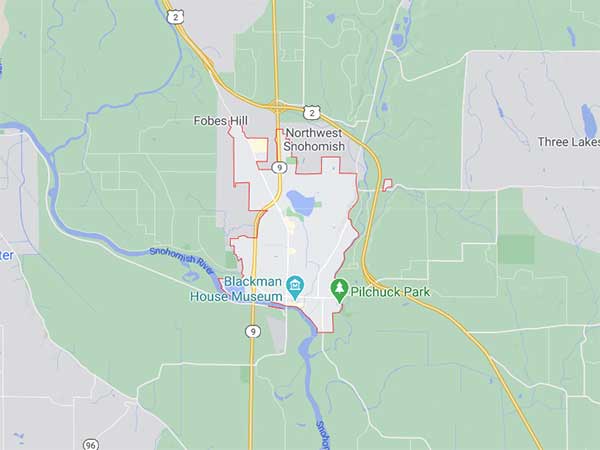 snohomish roof cleaning territory map